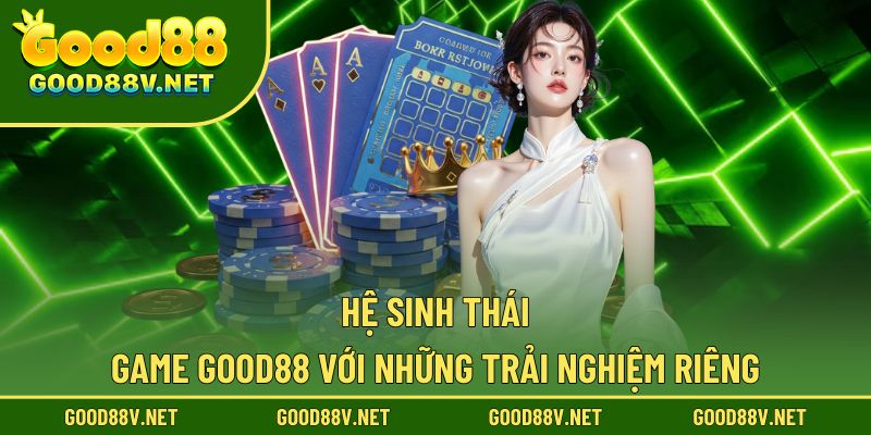 Trải nghiệm hệ sinh thái Good88 với các giá trị riêng