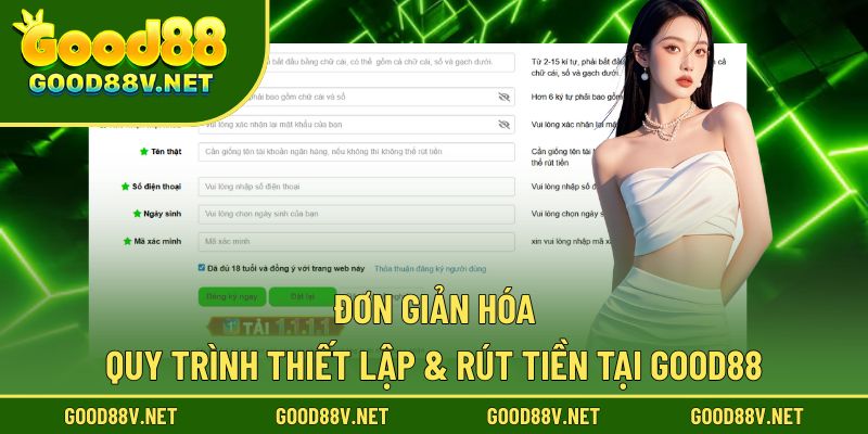 Quy trình đăng ký - giao dịch chuẩn chỉn từ nhà cái